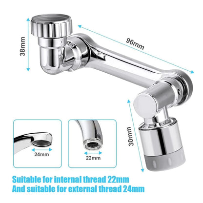 Faucet Extender – Easy Reach & Splash-Free Water”