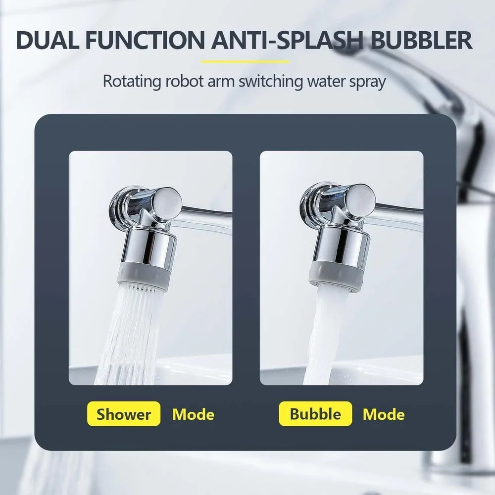 Faucet Extender – Easy Reach & Splash-Free Water”