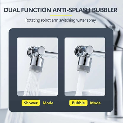 Faucet Extender – Easy Reach & Splash-Free Water”