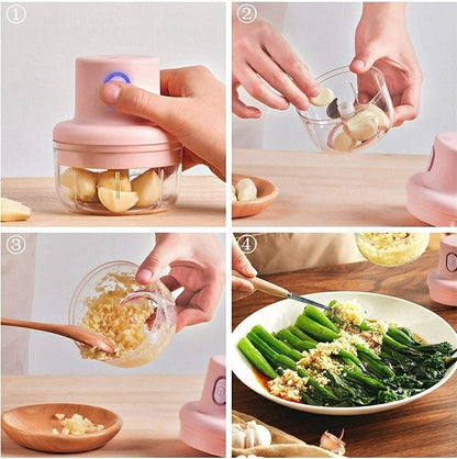 Mini Electric Food Chopper – Portable & Powerful Kitchen Helper