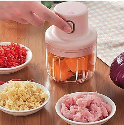 Mini Electric Food Chopper – Portable & Powerful Kitchen Helper