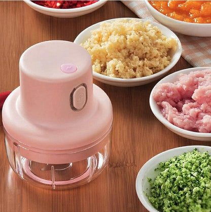 Mini Electric Food Chopper – Portable & Powerful Kitchen Helper