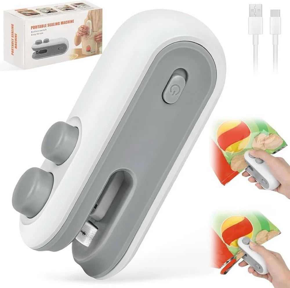Mini Heat Sealing Machine – Portable Packet Sealer for Food Storage
